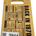55th Birthday Gift for Women Men,55 Year Old Birthday Gifts for Him Her,55 Years Gifts for Mom Dad Grandparents Wedding Anniversary, Back in 197 55s Birthday Decorations Engraved Bamboo Cutting Board