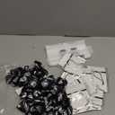 Juexica 36 Pcs Volleyball Team Gifts Volleyball Party Favors Include 12 Bracelets, 12 Scrunchies, 12 Bags for Women Players, Sports Lovers, Sport Themed Supplies Bulk(Black and White)