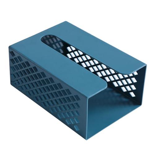 Cabilock Kitchen Wipes Storage Box, Wall-Mounted Plastic Tissue Dispenser, Flushable Wipes Box Holder for Bathroom Kitchen Toilet, 7.5x5.1 Inch