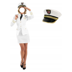 Naval Officer Woman's Costume Small