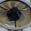 Smart Ceiling Fans with Light and Remote,20'' Low Profile Ceiling Fan with 6-Speed & Dimmable LED, Alexa/APP Home Voice Control, App, Reversible Airflow, App Timer, for BeedroomBlack