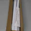 CorkLatta White Shower Curtain Rod 31 to 68 Inch,1 Inch Diameter Adjustable Spring Tension Stainless Steel Telescoping Rod,Easy Install,No Rust