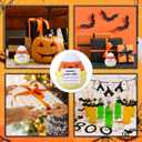 Christmas Stocking Stuffers Adopt Crochet Candy Corn Knitting Doll Gift with Gift Box Positive Card for Women