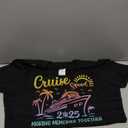 Cruise Squad 2025 Family Friends Vacation Matching Group T-Shirt, L