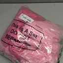 Oudain 12 Pcs Pink Folding Chair Covers Universal Spandex Slipcovers Washable Removable Stretch Chair Protector Covers for Wedding Hot Pink Birthday Party Decoration