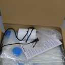 HOUSE DAY 18 Pack Vacuum Storage Bags with Electric Pump, Valve, Space Saver Vacuum Seal Bags for Clothing, Comforters, and Travel Essentials 3 Jumbo,3 Large,3 Medium,3 Small/3 Small,3 XS Roll Up Bag