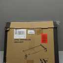 AX WABER Keyboard Tray Under Desk Pull Out with Extra Sturdy Adjustable C Clamp Mount System, 27.3 (32.5 inch Including Clamps) x 11 Inch Slide-Out Platform Computer Drawer for Typing, Black,AX01WB01