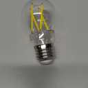 Philips LED 40W A15 2-Pack Ultra Definition Soft White (2700K) 450 Lumen (5W = 40W) Dimmable Clear Flicker-Free Light Bulbs