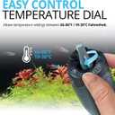 Fluval M 100-Watt Submersible Aquarium Heater  Compact, High-Performance, Reliable Heating For Fresh & Saltwater Tanks