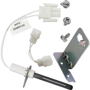 80 Volt Silicon Nitride IgniterIGN00145 Furnace Ignitor Compatible with Trane IGN145, Hot Surface Ignitor with Bracket and Screws kit