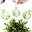 Self Watering Planter Insert. Plant Watering Devices. 3-Pack Cactus Plant Watering Bulbs. Plant Watering Globes. Plant Gifts Plant Lover Gifts (Medium - 3 pcs, Green-Medium Cactus)