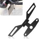 Motorcycle License Plate Bracket Adjustable,2-in-1 Motorcycle License Plate Holder for Licenses Plates/Tail Light,Universal Motorcycles Plates Mount Motorcycles Accessories