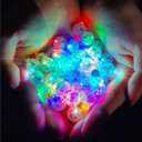 200Pcs Mini LED Ballon Lights Long Standby Time Waterproof Mini Light,Round Ball Lamp for Latex Balloon Paper Lantern Party Wedding Festival Christmas Halloween Decorative (Color)