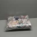 Lahome Christmas Area Rug, 5x7 Print Reindeer Rugs for Bedroom Aesthetic Large Washable Christmas Tree Carpet Indoor, Stain Resistance Non Slip Floor Carpet for Kids Room Dining Room (Beige/Green)