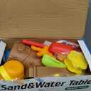 VROGTIK Water Table for Toddlers 3-5, Kids Sand Water Table with Fishing Game Set, Sensory Play Table Toys for Outdoor Pool Beach Backyard Summer Birthday Gift for Boys Outside Toys for Toddler