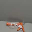 Bates- Caulking Silicone Gun, 10:1 Thrust Ratio, Hand Caulking Guns, No Drip (1 Pack, Orange)