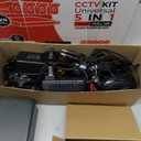 4CH 1080P Wired Security Camera System, AIWIXEN CCTV DVR with 512GB Hard Drive, 4 x Home Surveillance IP68 Waterproof Security Cameras with Human Vehicle Detection, Remote Access, 24-7 Recording