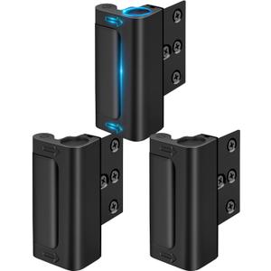 Home Security Door Reinforcement Lock - Child Proof Door Locks for Front Door Child Safety Lock High Door Locks for Kids Safety Withstand 800 lbs Top Flip Door Latch Lock for Inward Swinging Door