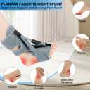 Plantar Fasciitis Night Splint,Upgrade 3 Adjustable Plantar Fasciitis Relief Brace,Adjustable Aluminum Bar Inside,for Pain Relief Fasciitis,Achilles Tendonitis,Foot Drop with Women Men, One Size