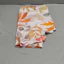 Eikione Round Tablecloth Wrinkle Free Table Cover Floral Daisy Tablecloths 60 Inch Table Cover for Kitchen Dining Table