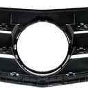 C300 Grill Front Grille for Mercedes Benz W204 C Class C250 C300 C350 C200 2008-2014, NOT Fit for C63 AMG Style Chrome Black Sport Style