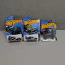 2024 Hot Wheels 28/250 HTB65 Lolux HW Modified 3/10, Hot Wheels 2025 Power Rocket, #100/250, Hot Wheels - 2023 Hw Green Speed 7/10 Baja Bison T5 143/250, Pack of 3