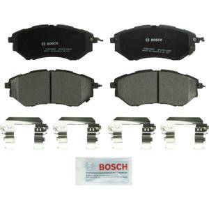 BOSCH BP1078 QuietCast Premium Semi-Metallic Disc Brake Pad Set - Compatible with Select Subaru Forester, Legacy, Outback, B9 Tribeca, Tribeca, WRX; FRONT