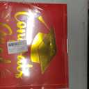 Graduation Card Box Red 9 Inches Class of 2026 Grad Cap Box Congrats Grad Foldable Cardboard Holder for High School College Graduation Party Decorations