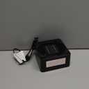 Gaiatop Mini Space Heater, Lightweight PTC Ceramic Fast Heating 500W Energy Efficient for Indoor Use, Overheating & 45 Tip-Over Protection, Portable Desk Electric Heaters for Office Home Black