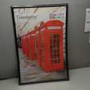 MCS Trendsetter 22.75x34 Poster Frame Black High-Gloss, Vertical & Horizontal Wall Hanging Large Picture Frame for Photos, Posters & Art Prints (1-Pack, 22.75x34)