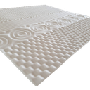2-inch Zoned Memory Foam Mattress Topper by LUCID Comfort Collection - Lavender
 71× 48,5 × 1 inch