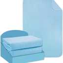 DAHAPYBOO Washable Underpads, 36"x54" 2 Pack Incontinence Bed Pads, Heavy Absorbency Reusable for Elderly, Kids, Adults and Pets, Waterproof Quick Drying for Bed, Sofa, Floor
