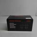 Otdair Solar Lanterns Outdoor Waterproof 2 Pack, Auto On/Off Hanging Solar Lights for Outside with Wall Mount, Glass Outdoor Lighting Outdoor Decorative for Wall, Front Porch, Yard, Garden, Fence