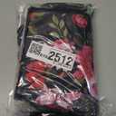 Eurzom 6 Pack Adult Bibs for Elderly Women Men, Reusable Adult Bibs for Eating with Optional Crumb Catcher Clothing Protector (Cute Pattern)