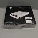 Nail Dust Collector for Nail Techs,Compact & Quiet Vacuum Fan Dust Collector with Reusable Filter, Powerful Dust Suction Machine,Nail Tech Must Haves for Gel Polish,Pedicures,Salon & Home Use (Black White)