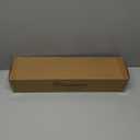 KAMANINA Antique Gold Curtain Rods for Windows 48 to 84 Inches, 1 Inch Curtain Rod 32 to 86 inch(2.6-7.1ft), Single Drapery Rods with Square Finials