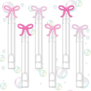 24 PCS Pink Bow Party Favors Mini Bubble Wand,Pink Bow Theme Party Favors Toys for Birthday Decorations,Pinata Goodie Bag Stuffers3 Style 24 PCS Pink Bow Party Favors Mini Bubble Wand,Pink Bow Theme Party Favors Toys for Birthday Decorations,Pinata Goodie Bag Stuffers3 Style