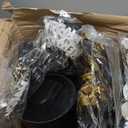 370 Pcs New Years Eve Party Supplies 2026 for 100 Guests Include Black and Gold Hat Noise Makers Headband Cone Hats Bead Necklace Flower Necklace Happy New Year Party Favors Decor Bulk Kit