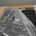 Elsetyler Custom Fit for Cargo Liner 2016-2018 Lincoln MKX/2019-2023 Lincoln Nautilus - Black TPE All Weather Heavy Duty Waterproof Rear Cargo Tray Trunk Floor Mat Protector