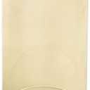 Light Golden Glass Hurricane Candle Holders 3.5" Wide 6" Tall, Light Golden Glass Cylinder Open Both Ends,Light Golden Lamp Shade (3.5x6) 12 pack