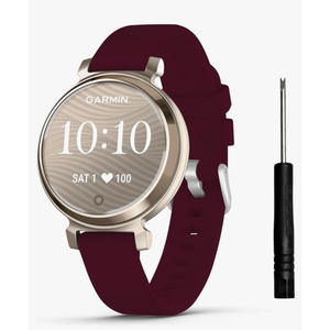 TopPerfekt Band Compatible with Garmin Lily 2, Slim Soft Silicone Quick Release Replacement Wristband for Lily 2, Garmin Lily2 Active (14mm) Smartwatch Strap