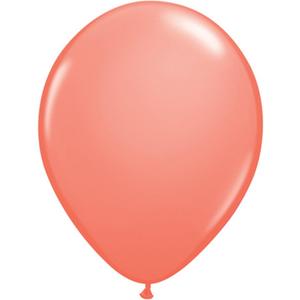 Qualatex Opaque Coral Biodegradable Latex Balloons, 11-Inch (20-Units)