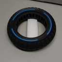 GLDYTIMES 9.5x2.50 Inch KQi3 pro Tire, 9.5x2.5-6.1 Solid Tire Fit for NIU KQi3 Pro/ Max/ Sport Electric Scooter, 9.5" Front Rear Tire, Puncture-Free, Anti-Skid, Shockproof (Blue 1Pc)