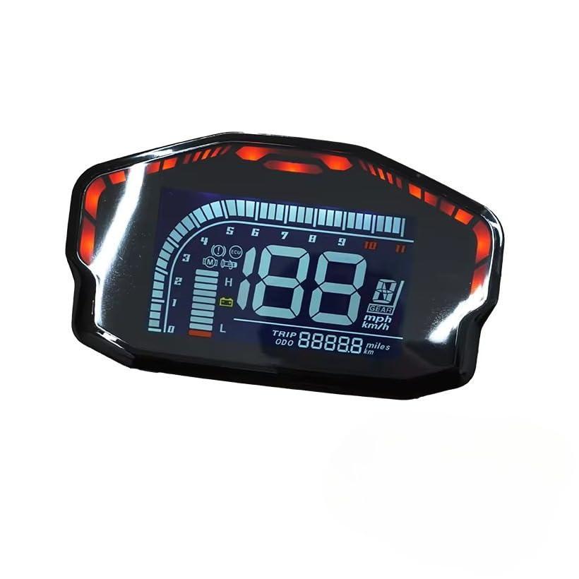 New Speedometer LCD Display,Adjustable ONE-LIN Communication for Electric Bicycle,Compatible with Fardriver Controller