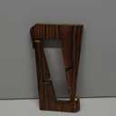 Now Playing Vinyl Record Stand, Single Wood Vinyl Record Display, 1 Second Assemble Now Spinning Stands, LP Player Accessories, Wooden Album Stand, Plate Holders for Displaying, Gifts for Record Lover