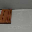 Now Playing Vinyl Record Stand, Light up Record Holder, Wooden Acrylic Display with Warm White Lights for Albums, Room Decor, for Vinyl Lovers