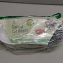 Kitty City Elevated Cat Bowls (Set of 2), Whisker-Friendly Raised Cat Food & Water Dishes, Modern Pedestal Design, Dishwasher Safe, 6.5 oz Each  White & Gray