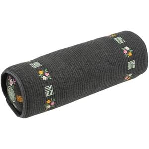 Kepitome Korean Buckwheat Cervical Pillow - Official Partnership with Begozani (BTS Jungkook's Pick); Adjustable Neck Roll Pillow with Organic Pillowcase to Provide Firm Support