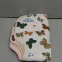 Little Unicorn Ultra-Absorbent Premium Burp Cloth 2 Pack | Soft on Baby's Skin | Larger Size | Ergonomic Design | Set of 2 (Butterflies)