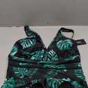 Daci Women Plus Size One Piece Swimsuits Sexy Hollow Out Bathing Suit V Neck Swimwear,XL